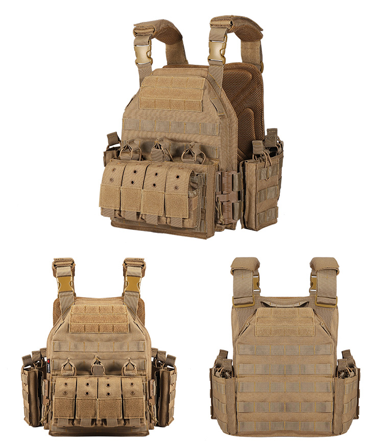 Quick release tactical vest